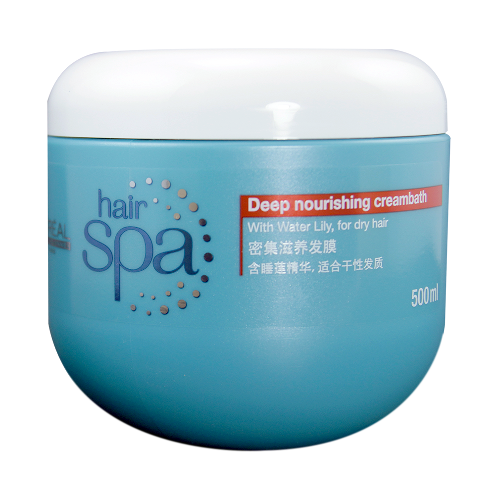 L'Oreal Hair Spa Deep Nourishing Creambath 500 ml. ทรีทเม้นท์สปาสำหรับ